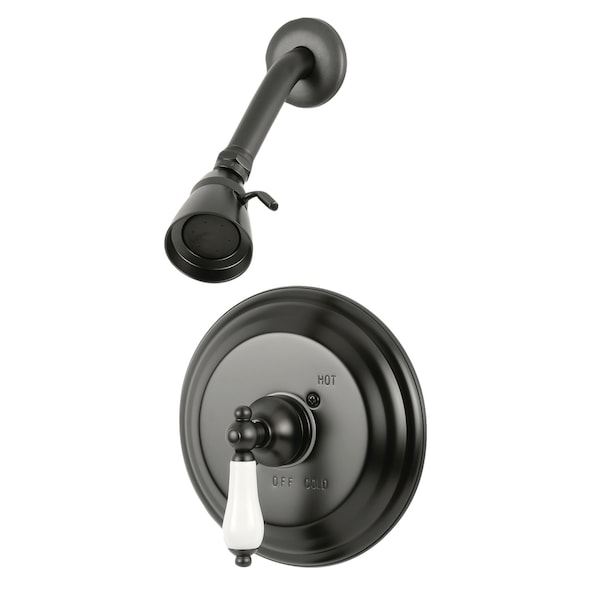 Kingston Brass Shower Faucet, 2, Wall Mount, Oil Rubbed Bronze KB3635PLSO - main
